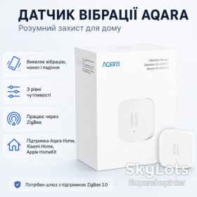 Датчики для сигналізацій Датчики для сигнализаций ^/--/^ Датчик вибрации Aqara Vibration Sensor Detector ^_^^^ Вібрація Aqara Vibration Sensor Detector - фото фото фото