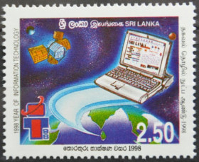 Інше Другое ^/--/^ Шри-Ланка Космос Телекоммуникации 1998 ^_^^^ Шрі-Ланка Космос Телекомунікації 1998 - фото фото фото