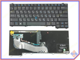 Клавіатури Клавиатуры ^/--/^ Клавиатура для DELL Latitude E /--/ 5440 (RU Black с подсветкой и поинтстиком) ^_^^^ Клавіатура для DELL Latitude E /--/ 5440 (RU Black з підсвічуванням і поінтстиком) - фото фото фото