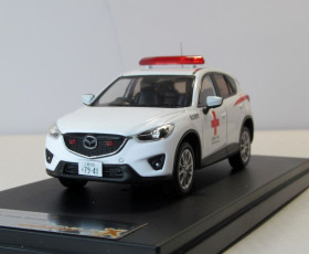: Закордонні : Зарубежные ^/--/^ Mazda CX-5 2013, Japaneses Red Cross Society, японский красный Крес, Premium X. 1:43 коробка и бокс. ^_^^^ Mazda CX-5 2013, Japaneses Red Cross Society, японський червоний Крес, Premium X. 1:43 коробка і бокс. - фото фото фото