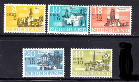 Балтійські країни Балтийские страны ^/--/^ ZM Нидерланды  1965 г  MNH    архитектура ^_^^^ ZM Нідерланди 1965 р MNH архітектура - фото фото фото