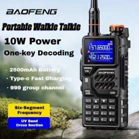 Рації, радіостанції Рации, радиостанции ^/--/^ Мощная Рация Baofeng UV-K /--/ 5 PLUS 10 /--/ W до 20 км. ^_^^^ Потужна Рація Baofeng UV-K /--/ 5 PLUS 10 /--/ W до 20 км. - фото фото фото