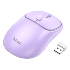 Миші Мыши ^/--/^ Комп&amp;apos;ютерна бездротова миша HOCO GM /--/ 25 Royal dual-mode business wireless mouse Фіолетова ^_^^^ Компьютерная беспроводная мышь HOCO GM /--/ 25 Royal dual-mode business wireless mouse Фиолетова - фото фото фото