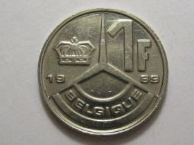 Бельгія Бельгия ^/--/^ Бельгия 1 франк 1989 года BELGIQUE 3 /--/ П /--/ 633 ^_^^^ Бельгія 1 франк 1989 BELGIQUE 3 /--/ П /--/ 633 - фото фото фото