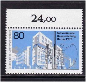 НДР, ФРН ГДР, ФРГ ^/--/^ ZM Германия  Берлин 1987 г MNH - архитектура ^_^^^ ZM Німеччина Берлін 1987 р MNH - архітектура - фото фото фото