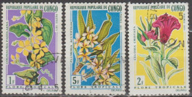 Флора Флора ^/--/^ Конго 1971 флора квіти ^_^^^ Конго 1971 флора цветы - фото фото фото