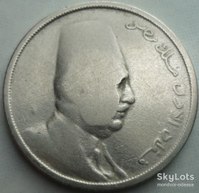Єгипет Египет ^/--/^ Египет 10 милльемов 1924  11/50 /--/ е /--/ 0 ^_^^^ Єгипет 10 мільємів 1924 11/50 /--/ е /--/ 0 - фото фото фото