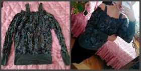 Кофти Кофты ^/--/^ Розпродаж!!!Кофта з квіточками. ^_^^^ Распродажа!!! Кофта с цветочками. - фото фото фото