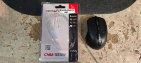 Миші Мыши ^/--/^ Беспроводная оптическая мышь Crown CMM-333 /--/ W № 24090703 ^_^^^ Бездротова оптична миша Crown CMM-333 /--/ W No 24090703 - фото фото фото