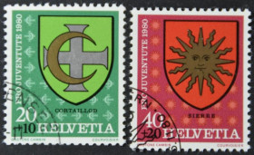 Інше Другое ^/--/^ Швейцария Гербы Геральдика 1980 ^_^^^ Швейцарія Герби Геральдика 1980 - фото фото фото