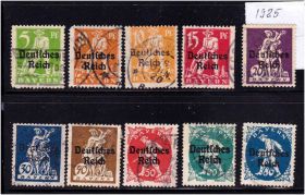 Веймарська республіка Веймарская республика ^/--/^ ZM Германия   1925 г  - гаш - ^_^^^ ZM Німеччина 1925 р - гаш - - фото фото фото