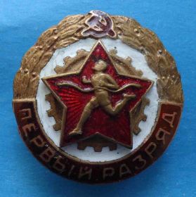 Відзнаки Знаки отличий ^/--/^ Первый разряд М.Т.Х. ^_^^^ Перший розряд М.Т.Х. - фото фото фото