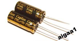 Конденсатори Конденсаторы ^/--/^ Конденсатор компьютерный 2700 mF 10 /--/ V 2700 мкФ 10 /--/ В CapXon Корея ^_^^^ Конденсатор комп'ютерний 2700 mF 10 /--/ V 2700 мкФ 10 /--/ В CapXon Корея - фото фото фото