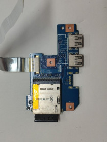Корпуса Корпуса ^/--/^ Додаткова плата зі шлейфом USB/картрідер ноутбука Acer Packard Bell MS /--/ 2291 ^_^^^ Дополнительная плата со шлейфом USB/картридер ноутбука Acer Packard Bell MS /--/ 2291 - фото фото фото