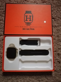 Розумні годинники (Smart watch) Умные часы (Smart watch) ^/--/^ Фірмовий Металевий смарт годинник S /--/ 9 Ultra ^_^^^ Металлический смарт часы S /--/ 9 Ultra - фото фото фото
