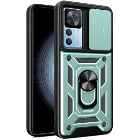 Чохли, бампера Чехлы, бампера ^/--/^ Чохол Fiji Camera Defence для Xiaomi 12 /--/ T / 12 /--/ T Pro бампер із захистом камери та підставкою Green ^_^^^ Чехол Fiji Camera Defence для Xiaomi 12 /--/ T / 12 /--/ T Pro бампер с защитой камеры и подставкой Green - фото фото фото