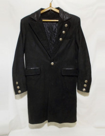 Пальто Пальто ^/--/^ Пальто пиратское нубук кожа готика &amp;apos;Pyrate Style&amp;apos; 50 /--/ р ^_^^^ Пальто піратське нубук шкіра готика &amp;apos;Pyrate Style &amp;apos; 50 /--/ р - фото фото фото