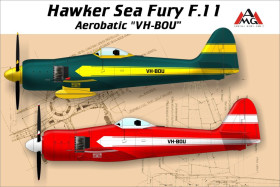 : : ^/--/^ AMG 48512 Sea Fury F.11  Aerobatic &amp;quot;VH-BOU&amp;quot;, 1/48 масштаб ^_^^^ AMG 48512 Sea Fury F.11 Aerobatic &amp;quot;VH-BOU&amp;quot;, 1/48 масштаб - фото фото фото