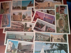 СРСР СССР ^/--/^ Набор открытки открытка  Николаев, Миколаїв  16 шт. 1986 г. ^_^^^ Набор открыток Николаев, Николаев 16 шт. 1986 г. - фото фото фото