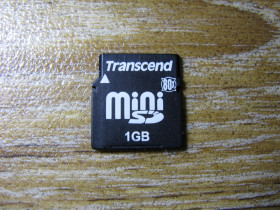 Карти пам'яті Карты памяти ^/--/^ Карта памяти  Transcend MiniSD 1 GB ^_^^^ Карта пам'яті Transcend MiniSD 1 GB - фото фото фото