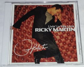 Музичні диски Музыкальные диски ^/--/^ RICKY MARTIN Livin&amp;apos; La Vida Loca CD, Single  US ^_^^^ RICKY MARTIN Livin&amp;apos; La Vida Loca CD, Single US - фото фото фото