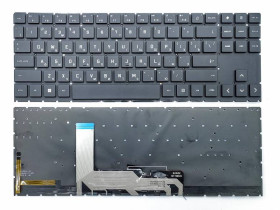 Клавіатури Клавиатуры ^/--/^ Клавиатура для HP Omen 15-EK, 15-EN (RU Black с White подсветкой) ^_^^^ Клавіатура для HP Omen 15-EK, 15-EN (RU Black з White підсвічуванням). Оригінал - фото фото фото