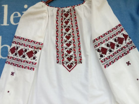 Блузки, сорочки Блузки, рубашки ^/--/^ Нова оригінальна жіноча вишиванка ручної роботи 50-52 розмір ^_^^^ Новая оригинальная женская вышиванка ручной работы 50-52 размер - фото фото фото
