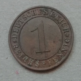 Інше Другое ^/--/^ Германия  1 рейхспфенниг  1934  A  Берлин ^_^^^ Німеччина 1 рейхспфенніг 1934 A Берлін - фото фото фото