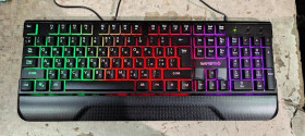 Клавіатури Клавиатуры ^/--/^ Игровая клавиатура с подсветкой RGB GamePro Headshot GK /--/ 398 USB № 24170516 ^_^^^ Ігрова клавіатура з підсвічуванням RGB GamePro Headshot GK /--/ 398 USB No 24170516 - фото фото фото