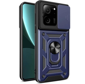 Чохли, бампера Чехлы, бампера ^/--/^ Чохол Fiji Camera Defence для Xiaomi 13 /--/ T / 13 /--/ T Pro бампер із захистом камери та підставкою Dark Blue ^_^^^ Чехол Fiji Camera Defence для Xiaomi 13 /--/ T / 13 /--/ T Pro бампер с защитой камеры и подставкой Dark Blue - фото фото фото