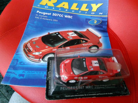 : Закордонні : Зарубежные ^/--/^ PEUGEOUT 307 WRC Rallye de Monte Carlo 2004 M.Gronholm - T.Rautalnen 1:43 Altaya - фото фото фото