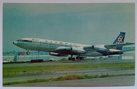 Іноземні Иностранные ^/--/^ Открытка Самолет Olympic Airways Boeing 707-384 /--/ C ^_^^^ Літак Olympic Airways Boeing 707-384 /--/ C - фото фото фото