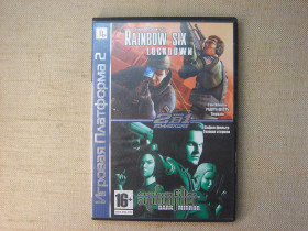 Диски з Іграми та ПЗ Диски с Играми и ПО ^/--/^ Гра DVD на PS /--/ 2 Tom Clancy&amp;apos;s Rainbow Six Lockdown / Syphon Filter: Dark Mirror RU/EN ^_^^^ Игра DVD на PS /--/ 2 Tom Clancy&amp;apos;s Rainbow Six Lockdown / Syphon Filter: Dark Mirror RU/EN - фото фото фото