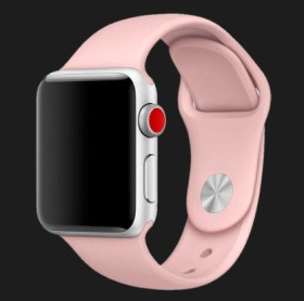Інше Другое ^/--/^ 34155 Силиконовый ремешок Sport Band  42/44 /--/ mm Pink дефект ^_^^^ 34155 Силіконовий ремішок Sport Band 42/44 /--/ mm Pink дефект - фото фото фото