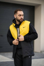 Інше Другое ^/--/^ Жилетка мужская &amp;quot;Clip&amp;quot; Nike желто-черная ^_^^^ Жилетка чоловіча &amp;quot; Clip &amp;quot; Nike жовто-чорна - фото фото фото
