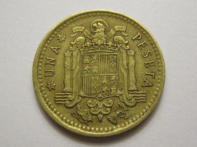 Іспанія Испания ^/--/^ Испания 1 песета 1966 (1968) года 3 /--/ П /--/ 1583 ^_^^^ Іспанія 1 песета 1966 (1968) року 3 /--/ П /--/ 1583 - фото фото фото