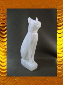 Статуетки, Скульптури, Фігурки, Фарфор Статуэтки, Скульптуры, Фигурки, Фарфор ^/--/^ 72 Фигурка КОШКА, мрамор, Египет, не современная. ^_^^^ Фігурка КОШКА, мармур, Єгипет, не сучасна. - фото фото фото