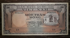 В'єтнам Вьетнам ^/--/^ VIETNAM SOUTH Вьетнам Южный 100 донгов 1966 ^_^^^ VIETNAM SOUTH В'єтнам Південний 100 донгів 1966 - фото фото фото