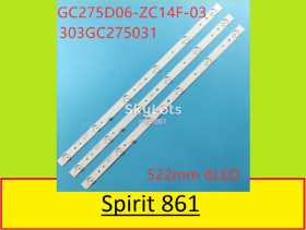 Світлодіоди Светодиоды ^/--/^ Планки светодиодной подсветки GC /--/ 275 /--/ D /--/ 06-ZC /--/ 14 /--/ F-03, 303 /--/ GC /--/ 275031, BOEI /--/ 280 /--/ WX /--/ 1     (6-led 3 /--/ V 522 /--/ mm 28&amp;quot;) ^_^^^ Планки світлодіодного підсвічування GC /--/ 275 /--/ D /--/ 06-ZC /--/ 14 /--/ F-03, 303 /--/ GC /--/ 275031, BOEI /--/ 280 /--/ WX /--/ 1 (6-led 3 /--/ V 522 /--/ mm 28&amp;quot;) - фото фото фото