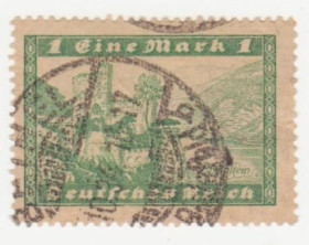 Веймарська республіка Веймарская республика ^/--/^ Германия  ( Рейх) 1924 г. №  362 гашеная ^_^^^ Німеччина (Рейх) 1924 р. No 362 гашена - фото фото фото