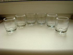 Чарки, келихи, стакани Рюмки, бокалы, стаканы ^/--/^ Рюмки   (стекло), 6 шт. ^_^^^ Рюмки (скло), 6 шт. - фото фото фото