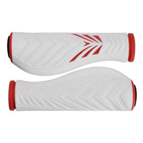 Рулі, виноси, гріпси Рули, выносы, грипсы ^/--/^ Грипси Prox VLG-1133 130 мм анатомічні білий (C-C-0121) ^_^^^ Грипсы Prox VLG-1133 130 мм анатомические белый (C-C-0121) - фото фото фото