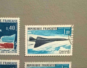 Франція Франция ^/--/^ Франция Транспорт Самолет 1969 ^_^^^ Франція Транспорт Літак 1969 - фото фото фото