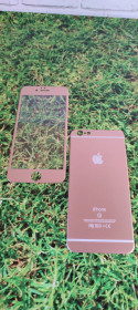 Плівки для екранів Пленки для экранов ^/--/^ Защитное стекло Metal 3 /--/ D iPhone 7 pink ^_^^^ Metal 3 /--/ D iPhone 7 pink - фото фото фото