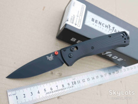 Ножі, мультітули Ножи, мультитулы ^/--/^ Bench 535 /--/ BK-4 Bugout®, М /--/ 390-D /--/ 2 Black, Aluminum Black, Replica, Tactical, EDC - фото фото фото