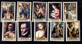 Іспанія Испания ^/--/^ EU  Испания  1970 г MNH  - искусство ^_^^^ EU Іспанія 1970 MNH - мистецтво - фото фото фото