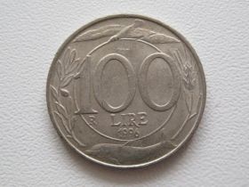 Італія і Ватикан Италия и Ватикан ^/--/^ Италия 100 лир 1996 года 21765 ^_^^^ Італія 100 лір 1996 року 21765 - фото фото фото