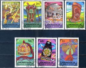 Мистецтво Искусство ^/--/^ Монголия. Народное искусство  (серия) 1975 г. ^_^^^ Монголія. Народне мистецтво (серія) 1975 - фото фото фото