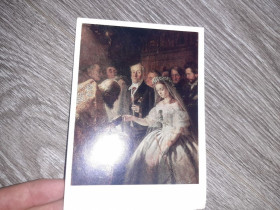 СРСР СССР ^/--/^ Открытка СССР Неравный брак  1977 /--/ г. ^_^^^ Листівка СРСР Нерівний шлюб 1977 /--/ р. - фото фото фото