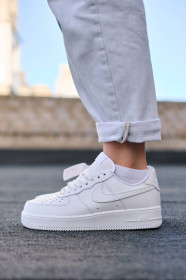 Кросівки Кроссовки ^/--/^ Nike Air Force 1 Classic White Premium 36 45 - фото фото фото